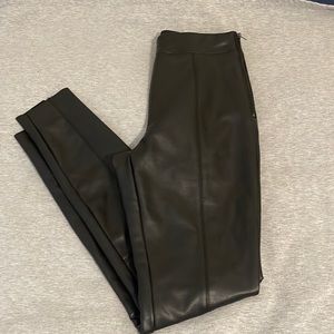 Top Shop Faux Leather Pants